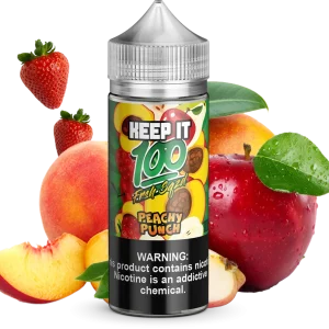 Keep It 100 Peachy Punch Saltnic 30ml